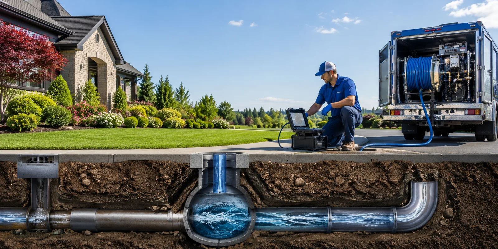Drainage restoration information for Bloxom, VA